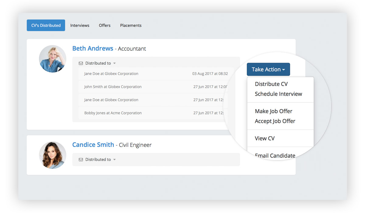 RecruitDoor Feature